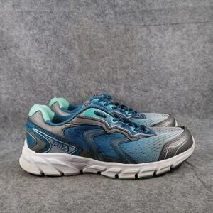 Fila Shoes Womens 9 Athletic Trainers Running Sneakers Casual Lace Up Comfort